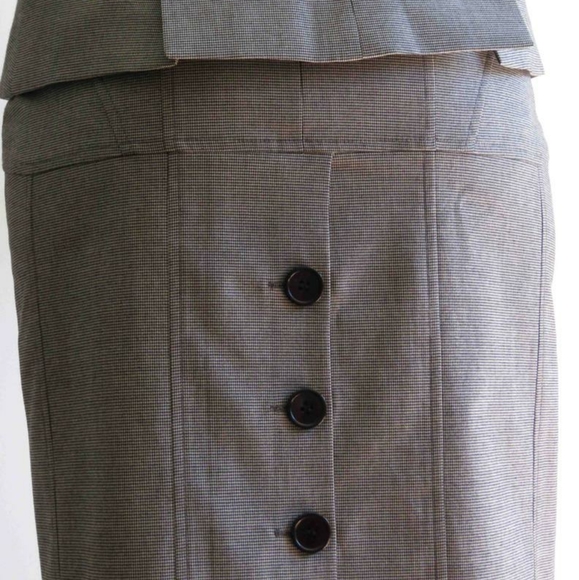 "Modern Icon" Periphery Houndstooth Skirt Suit - Picture 5 of 9